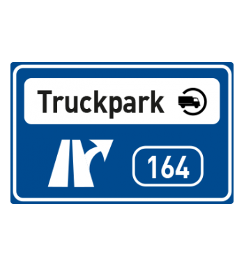 Dopravní značka IJ 17a - Truckpark