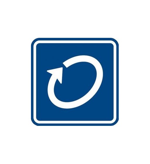 Dopravní značka IP 1 - Okruh Dopravní značka IP 1 - Okruh