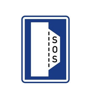 Dopravní značka IP 9 - Nouzové stání