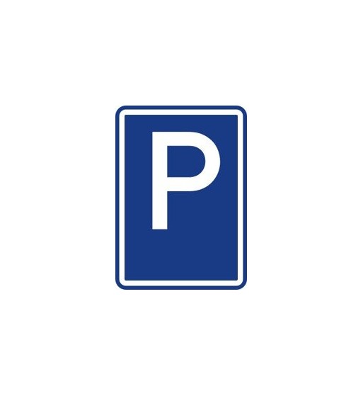 Dopravní značka IP 11a - Parkoviště Dopravní značka IP 11a - Parkoviště