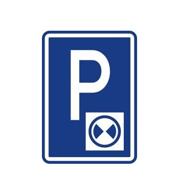 Dopravní značka IP 13b - Parkoviště s parkovacím kotoučem